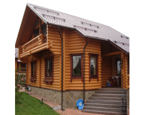 Дома из оцилиндрованного бревна: Преимущества и недостатки