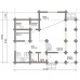 Двухэтажный коттедж из бревна ДК-112