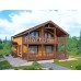 Двухэтажный каркасный коттедж КД-13