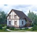 Большой каркасный деревянный дом КД-17