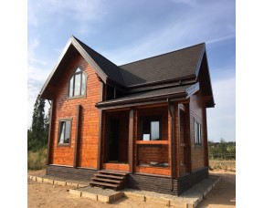 Дома из профилированного бруса: преимущества и недостатки