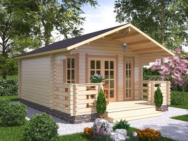 Летний домик СД-03 (4,5×6)