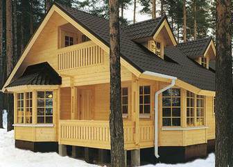 Drvena kuća "ključ u ruke" jeftina za stalno prebivanje